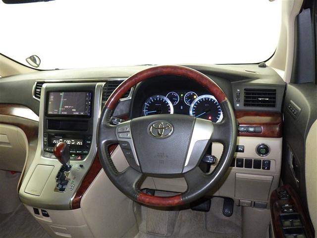 アルファード ３５０Ｇ　サイドリフト　福祉車両　ＨＤＤナビ　フルセグ　バックカメラ　ＥＴＣ　ＣＤ　ミュージックプレイヤー接続可　ＤＶＤ再生　後席モニター　電動シート　オートクルーズコントロール　ＨＩＤヘッドライト　両側電動スライド（9枚目）