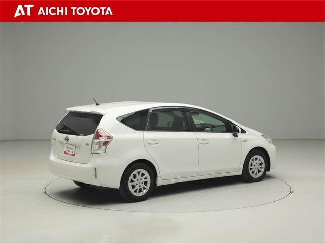 プリウスα Ｓ　スマキ－　ＤＶＤ視聴可　リモコンキー　横滑り防止装置付き　ＰＷ　Ｂカメラ　ナビ・ＴＶ　サイドエアＢ　ドライブレコーダー　ＡＵＸ　ＥＴＣ車載器　ＡＢＳ付き　アルミホイール　メモリーナビゲーション　イモビ（6枚目）