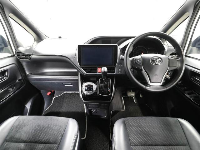 ヴォクシー ZS 煌III プリクラッシュ スマートキ アイスト DVD再生機能 横滑り防止装置 ナビTV アルミ 三列シート WAC 盗難防止 オートエアコン キーレス ETC装備 パワステ メモリナビ クルコン ABS(18枚目)