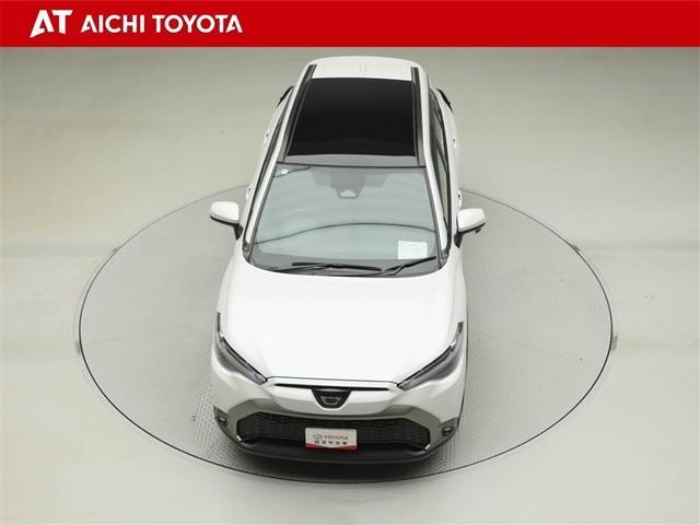 カローラクロス ハイブリッド　Ｚ　ＰＣＳ　フルセグテレビ　パノラマムーンルーフ　ＬＥＤヘッドライト　Ｂカメラ　ＴＶ　インテリジェントキー　パワーシート　キーフリー　ドライブレコーダー　アルミホイール　ＥＴＣ　盗難防止　オートエアコン（17枚目）