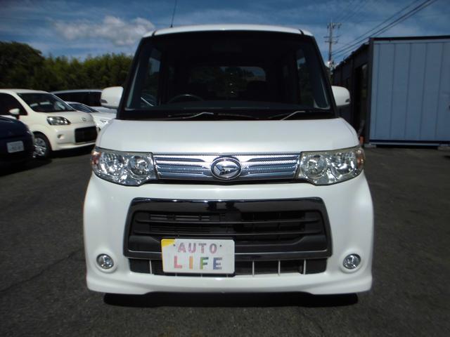 タント カスタムＬ　スライドドア　ナビ　ＴＶ　ＣＤ／ＤＶＤ　スマートキー　車検整備付（2枚目）