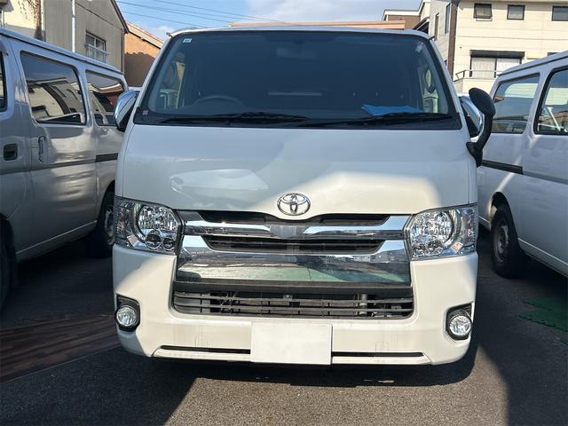 ハイエースバン ロングスーパーGL ETC バックカメラ ナビ TV 両側スライドドア オートライト 電動格納ミラー AT CD Bluetooth エアコン パワーウィンドウ 運転席エアバッグ(3枚目)