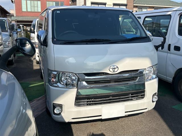 ハイエースバン ロングスーパーGL ETC バックカメラ ナビ TV 両側スライドドア オートライト 電動格納ミラー AT CD Bluetooth エアコン パワーウィンドウ 運転席エアバッグ(5枚目)