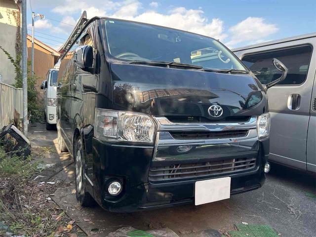 ハイエースバン ＤＸ　ＧＬパッケージ　ドライブレコーダー　ＥＴＣ　バックカメラ　ナビ　ＴＶ　両側スライドドア　キーレスエントリー　電動格納ミラー　ＣＶＴ　ＣＤ　ＵＳＢ　ミュージックプレイヤー接続可　エアコン　パワーステアリング（4枚目）