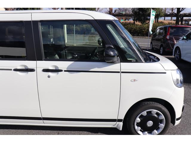 ムーヴキャンバス ＧブラックアクセントＶＳ　ＳＡＩＩＩ　１年保証付　スマートアシスト　自社女性ユーザー様下取車　ディスプレイオーディオ　バックカメラ　両パワスラ　ＵＳＢ運転席シートヒーター　スマートキー　禁煙車（7枚目）