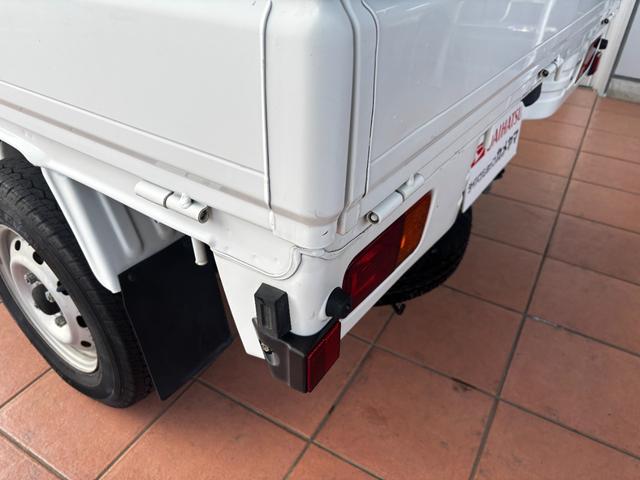 ハイゼットトラック エアコン・パワステスペシャルVS ワンオーナー 禁煙車 4WD 5速MT車 エアコン パワステ ETC カーナビ ドアバイザー ライトレベライザー あおりチェーン 荷台ゴムマット ゲートプロテクター 整備記録簿(20枚目)
