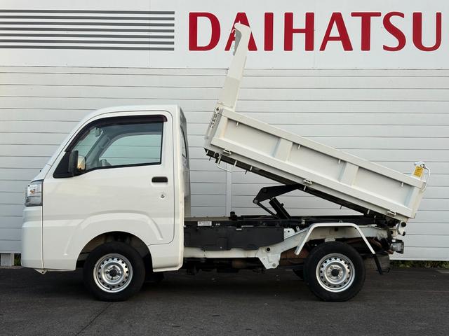 ハイゼットトラック 多目的ダンプ　パートタイム４ＷＤ　４速オートマ　電動ダンプ　エアコン　パワステ　３方開　ラジオ　タイミングチェーン　実走行６１，３５７ｋｍ（11枚目）