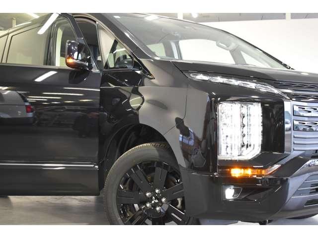 デリカD:5 ブラックエディション 弊社社有車 Mナビ TV Bカメラ 左右パワスラ オートクルーズコントロール 両側自動スライドドア パワーバックゲート LEDヘッドランプ 4WD 電動シート スマートキー シートヒーター(20枚目)