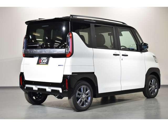 デリカミニ Ｇ　プレミアム　弊社社有車　Ｍナビ　ＴＶ　マイパイロット　バックモニター　サイドカメラ　フロントカメラ　ＬＥＤヘッドライト　４ＷＤ　クルーズコントロール　アルミホイール　シートヒーター　スマートキー　オートエアコン（2枚目）