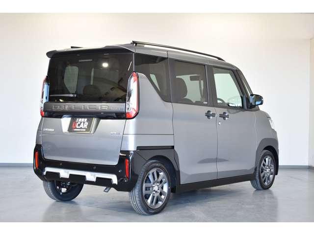 デリカミニ Ｔ　プレミアム　弊社社有車　Ｍナビ　ＴＶ　マイパイロット　フルセグＴＶ　ＬＥＤランプ　クルコン　キーレスエントリー　ＡＢＳ　エアバッグ　パワステ　ベンチシート　オートエアコン　ターボ車　フロントカメラ　バックカメラ（2枚目）