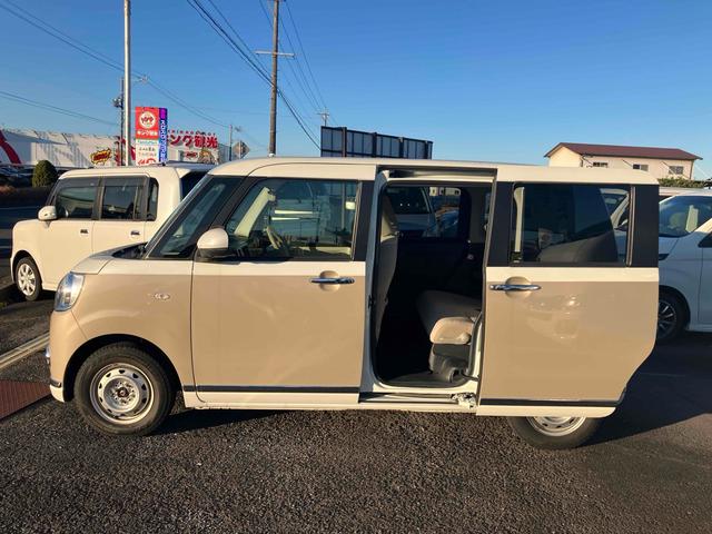 ムーヴキャンバス Ｇメイクアップリミテッド　ＳＡＩＩＩ　ＥＴＣ　両側電動スライドドア　衝突被害軽減システム　オートマチックハイビーム　オートライト　ＬＥＤヘッドランプ　スマートキー　アイドリングストップ　電動格納ミラー　シートヒーター　ベンチシート　ＣＶＴ（24枚目）