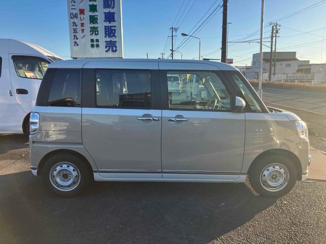 ムーヴキャンバス Ｇメイクアップリミテッド　ＳＡＩＩＩ　ＥＴＣ　両側電動スライドドア　衝突被害軽減システム　オートマチックハイビーム　オートライト　ＬＥＤヘッドランプ　スマートキー　アイドリングストップ　電動格納ミラー　シートヒーター　ベンチシート　ＣＶＴ（40枚目）