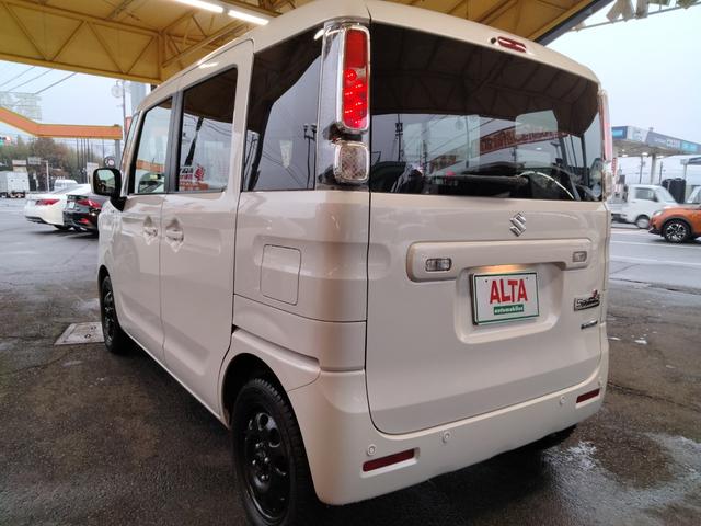 スペーシア ハイブリッドＧ　スズキセーフティサポート　衝突軽減　障害物センサー　スマートキー　プッシュスタート　社外ナビ　Ｂｌｕｅｔｏｏｔｈ　オートハイビーム　サイドエアバッグ　車線逸脱警報　アイドリングストップ　オートエアコン（8枚目）