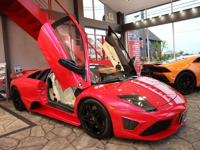 ムルシエラゴ ６．２　４ＷＤ　６ＭＴ　正規Ｄ車　特注カラー　走行３９７００ｋｍ　（ＲＯＳＳＯ・ＲＯＡＤＳ）（10枚目）