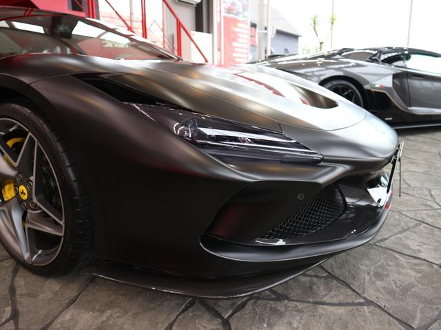 F8スパイダー F1 DCT レーシングシート(トリコロールstripe) ワンオーナー車/フルディーラー整備記録簿/OP1000オーバー/フルボディステルスPPF施工/内外装EGカーボン/LEDハンドル/ダイヤモンドカット鍛造20AW(チタンボルト)/Fリフター(46枚目)