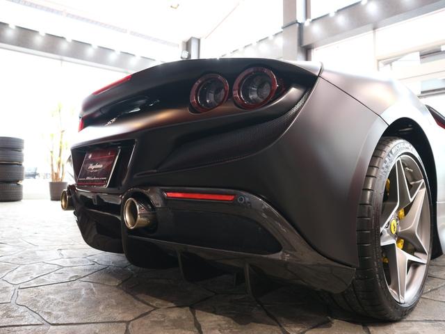 F8スパイダー F1 DCT レーシングシート(トリコロールstripe) ワンオーナー車/フルディーラー整備記録簿/OP1000オーバー/フルボディステルスPPF施工/内外装EGカーボン/LEDハンドル/ダイヤモンドカット鍛造20AW(チタンボルト)/Fリフター(54枚目)