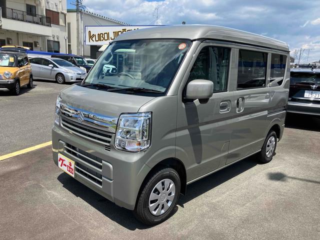 エブリイ ジョインターボ　７インチナビ　バックカメラ　ＥＴＣ　フロアラバーマット　ＣＶＴ　衝突被害軽減システム　レーンアシスト　両側スライドドア　スマートキー　アイドリングストップ　オートライト　ＬＥＤヘッドランプ（5枚目）