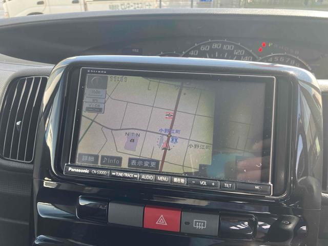 タント カスタムXスペシャル ドライブレコーダー ETC バックカメラ 電動スライドドア ナビ TV HID スマートキー アイドリングストップ 電動格納ミラー CVT 盗難防止システム ABS CD USB アルミホイール(5枚目)