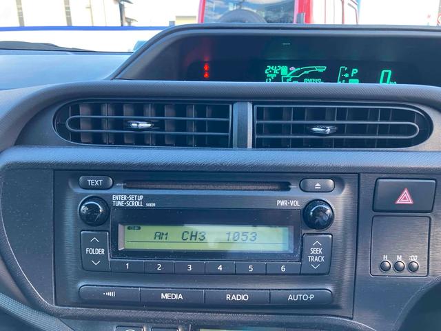 アクア G ETC アルミホイール オートライト スマートキー 電動格納ミラー シートヒーター CVT 衝突安全ボディ ABS ESC CD ミュージックプレイヤー接続可 エアコン パワーステアリング(4枚目)