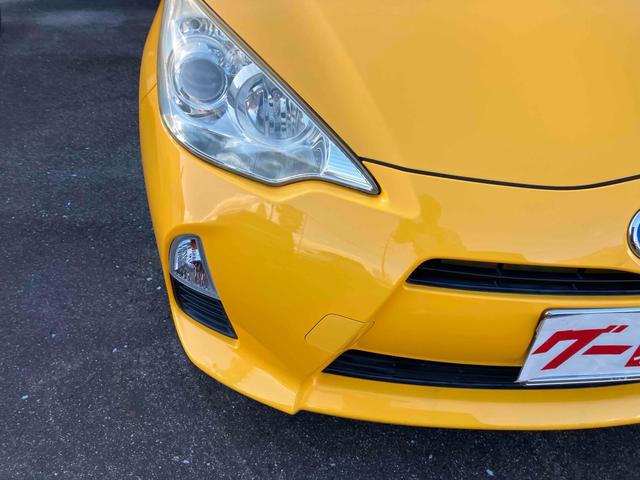 アクア G ETC アルミホイール オートライト スマートキー 電動格納ミラー シートヒーター CVT 衝突安全ボディ ABS ESC CD ミュージックプレイヤー接続可 エアコン パワーステアリング(23枚目)