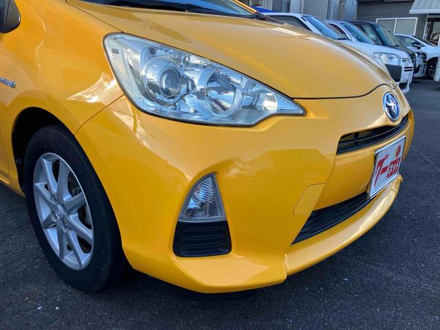 アクア G ETC アルミホイール オートライト スマートキー 電動格納ミラー シートヒーター CVT 衝突安全ボディ ABS ESC CD ミュージックプレイヤー接続可 エアコン パワーステアリング(24枚目)