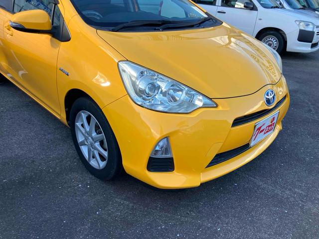 アクア G ETC アルミホイール オートライト スマートキー 電動格納ミラー シートヒーター CVT 衝突安全ボディ ABS ESC CD ミュージックプレイヤー接続可 エアコン パワーステアリング(25枚目)