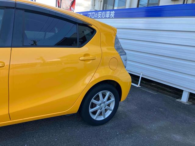 アクア G ETC アルミホイール オートライト スマートキー 電動格納ミラー シートヒーター CVT 衝突安全ボディ ABS ESC CD ミュージックプレイヤー接続可 エアコン パワーステアリング(27枚目)