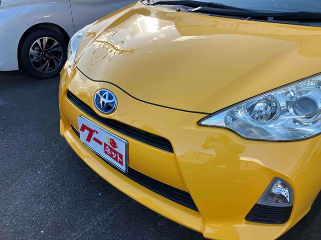 アクア G ETC アルミホイール オートライト スマートキー 電動格納ミラー シートヒーター CVT 衝突安全ボディ ABS ESC CD ミュージックプレイヤー接続可 エアコン パワーステアリング(30枚目)