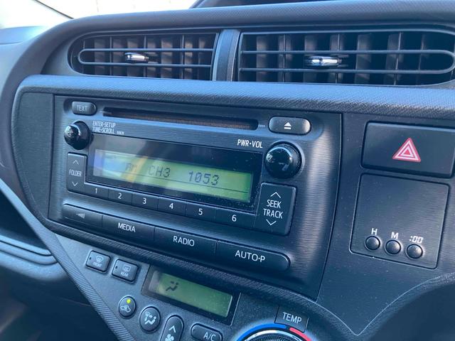 アクア G ETC アルミホイール オートライト スマートキー 電動格納ミラー シートヒーター CVT 衝突安全ボディ ABS ESC CD ミュージックプレイヤー接続可 エアコン パワーステアリング(57枚目)