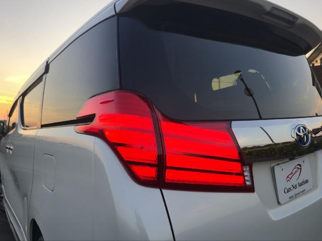 アルファードハイブリッド Ｇ　フルモデリスタエアロ　レーダークルーズコントロール　プリクラッシュセーフティ　ＡＬＰＩＮＥフリップダウンモニター　両側パワースライドドア　前後シーケンシャルウィンカー　パワートランク　フルセグテレビ（69枚目）