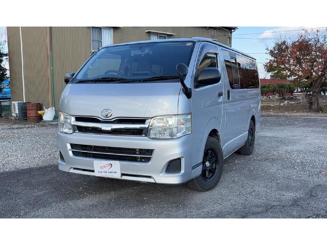 ハイエースバン ロングDX GLパッケージ ディーゼルターボ 後席エアコン 3,000cc BLUETOOTHオーディオ 社外ナビ テレビ バックカメラ 5ドア 社外アルミホイール 車検8年8月 AC100V ETC(47枚目)