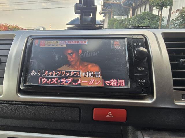 ハイエースバン ロングスーパーGL ディーゼルターボ プッシュスタート オプションLEDヘッドライト ルーフラック ス 革調シートカバー 社外アルミホイール 社外テールライト ハンドルスイッチ ビルトインETC(23枚目)