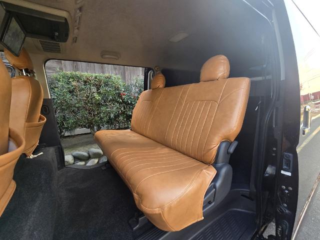 ハイエースバン ロングスーパーGL ディーゼルターボ プッシュスタート オプションLEDヘッドライト ルーフラック ス 革調シートカバー 社外アルミホイール 社外テールライト ハンドルスイッチ ビルトインETC(33枚目)