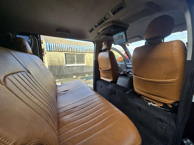 ハイエースバン ロングスーパーGL ディーゼルターボ プッシュスタート オプションLEDヘッドライト ルーフラック ス 革調シートカバー 社外アルミホイール 社外テールライト ハンドルスイッチ ビルトインETC(36枚目)