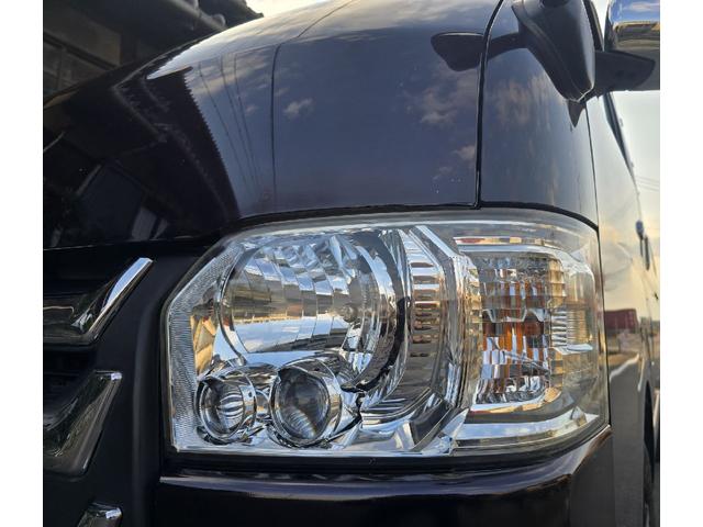 ハイエースバン ロングスーパーGL ディーゼルターボ プッシュスタート オプションLEDヘッドライト ルーフラック ス 革調シートカバー 社外アルミホイール 社外テールライト ハンドルスイッチ ビルトインETC(54枚目)