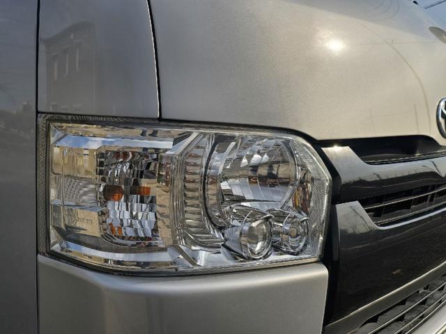 ハイエースバン ロングDX GLパッケージ ディーゼルターボ オプションLEDヘッドライト 3000cc 社外ホイール 両側スライドドア 革調シートカバー テレビ ドラレコ ナビ BLUETOOTHオーディオ バックカメラ ETC AC100V(34枚目)