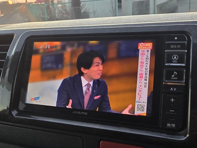 ハイエースバン ロングスーパーＧＬマルチロールトランスポータタイプＩ　ダークプライム　ディーゼルターボ　モデリスタエアロ　ＬＥＤオプションヘッドライト　リアスポイラー　パールホワイト　ハーフレザーシート　両側スライドドア　テレビ　バックカメラ　プッシュスタート　ＥＴＣ（34枚目）