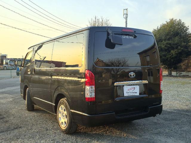 ハイエースバン ロングＤＸ　ＧＬパッケージ　ディーゼルターボ　後席エアコン　オプションＬＥＤヘッドライト　３０００ｃｃ　ナビ　テレビ　バックカメラ　ＢＬＵＥＴＯＯＴＨオーディオ　両側スライドドア　ＥＴＣ（10枚目）