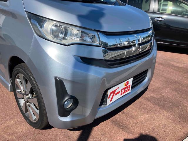 ｅＫカスタム Ｔ　ＥＴＣ　バックカメラ　ナビ　ＴＶ　ＨＩＤ　スマートキー　電動格納ミラー　ターボ　ＣＶＴ　盗難防止システム　ＡＢＳ　ＣＤ　ＤＶＤ再生　アルミホイール　衝突安全ボディ　エアコン　パワーステアリング（24枚目）