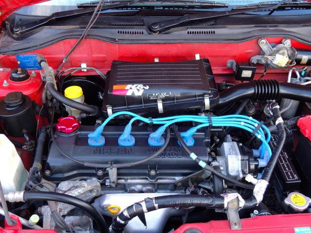 マーチ コペルボニート 全塗装済み レカロシート 社外足廻 社外マフラー 社外BBS13インチホイール(6枚目)