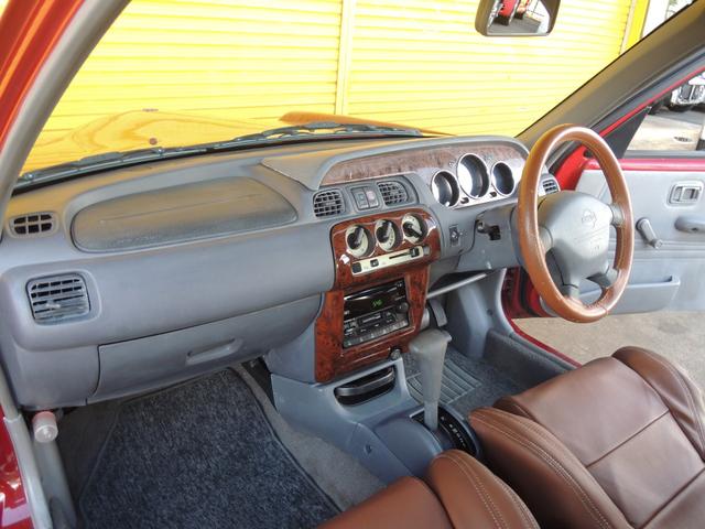 マーチ コペルボニート 全塗装済み レカロシート 社外足廻 社外マフラー 社外BBS13インチホイール(41枚目)