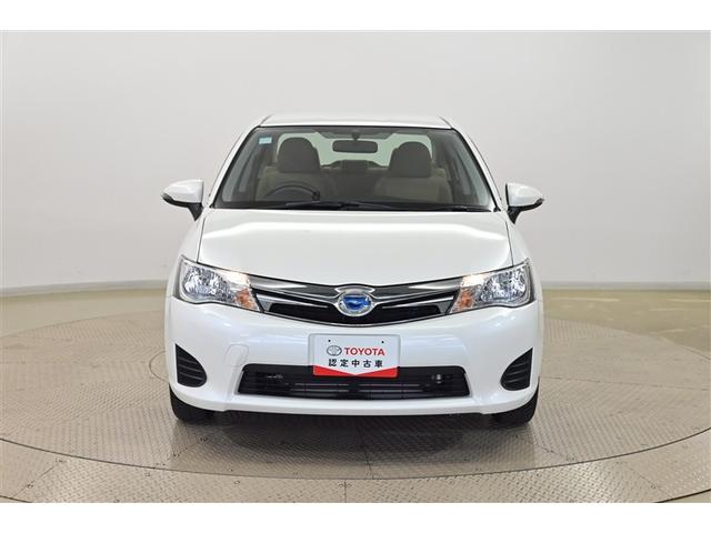 カローラアクシオ ハイブリッド 点検記録簿 ESC ワンセグテレビ エアコン ワイヤレスキー デュアルエアバッグ バックモニター ナビTV パワーステアリング 運転席エアバッグ アルミホイール 1オーナー メモリナビ ABS PW(2枚目)