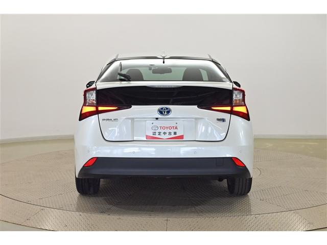 プリウス Ａ　衝突軽減ブレーキシステム　Ｂモニタ　記録簿有　ＬＥＤヘッド　クルーズコントロール　セキュリティー　スマートキー　パワーステアリング　Ｐシート　ドライブレコーダー　ＥＴＣ　１オーナー　アルミホイル（3枚目）