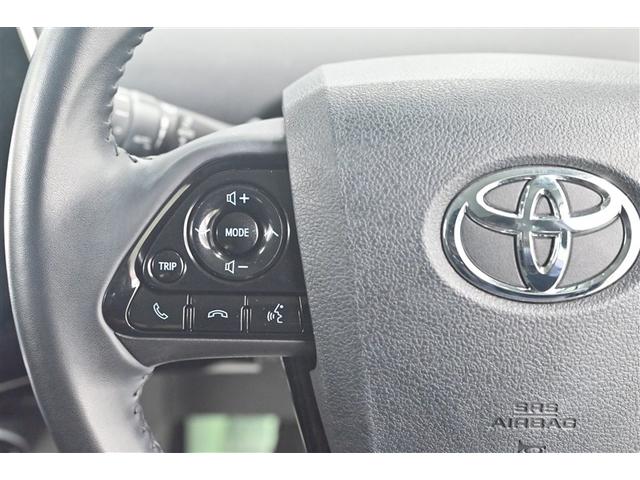 プリウス Ａ　衝突軽減ブレーキシステム　Ｂモニタ　記録簿有　ＬＥＤヘッド　クルーズコントロール　セキュリティー　スマートキー　パワーステアリング　Ｐシート　ドライブレコーダー　ＥＴＣ　１オーナー　アルミホイル（18枚目）