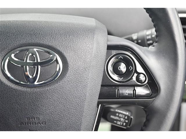 プリウス Ａ　衝突軽減ブレーキシステム　Ｂモニタ　記録簿有　ＬＥＤヘッド　クルーズコントロール　セキュリティー　スマートキー　パワーステアリング　Ｐシート　ドライブレコーダー　ＥＴＣ　１オーナー　アルミホイル（19枚目）