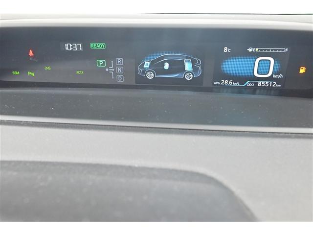 プリウス Ａ　衝突軽減ブレーキシステム　Ｂモニタ　記録簿有　ＬＥＤヘッド　クルーズコントロール　セキュリティー　スマートキー　パワーステアリング　Ｐシート　ドライブレコーダー　ＥＴＣ　１オーナー　アルミホイル（27枚目）