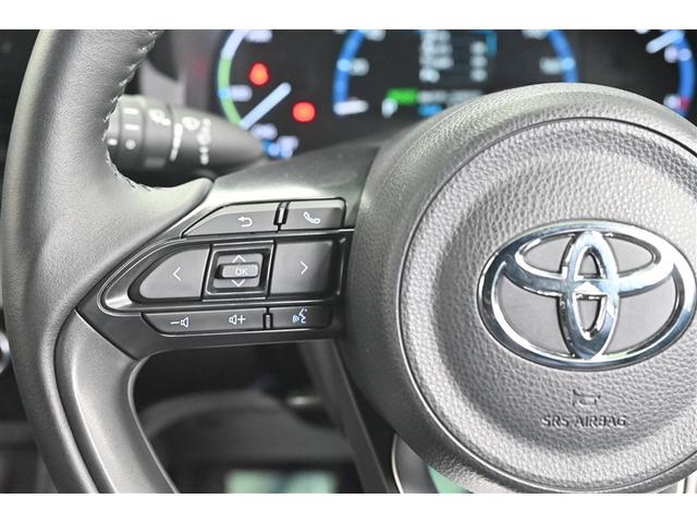 ヤリスクロス ハイブリッドZ ドライブレコーダ インテリジェントキー アルミホイル LEDライト 1オ-ナ- リアカメラ ナビ クルーズコントロール 整備記録簿 横滑り防止システム メモリーナビゲーション 電動シ-ト パワステ(17枚目)