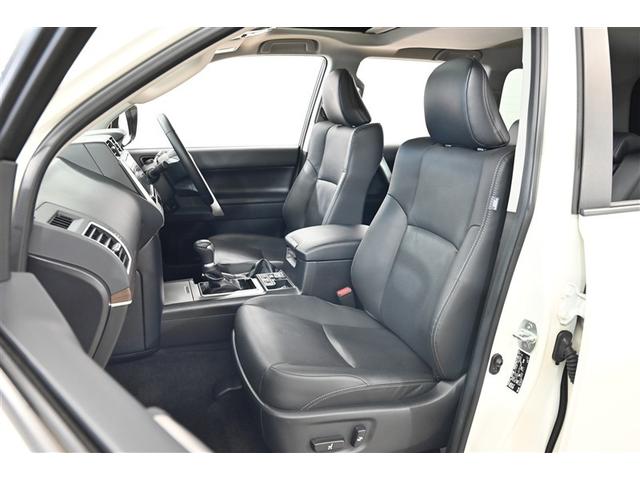 ランドクルーザープラド ＴＸ　Ｌパッケージ　マットブラックエディション　オートクルーズ　踏み間違い防止装置　ワンオーナー車　セキュリティー　電動パワーシート　アルミ　ＤＶＤ再生機能　黒革シート　ＥＴＣ車載器　地デジＴＶ　ＬＥＤヘッドライト　キーレス　４ＷＤ　サンルーフ（12枚目）