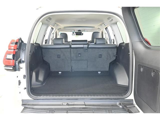 ランドクルーザープラド ＴＸ　Ｌパッケージ　マットブラックエディション　オートクルーズ　踏み間違い防止装置　ワンオーナー車　セキュリティー　電動パワーシート　アルミ　ＤＶＤ再生機能　黒革シート　ＥＴＣ車載器　地デジＴＶ　ＬＥＤヘッドライト　キーレス　４ＷＤ　サンルーフ（14枚目）