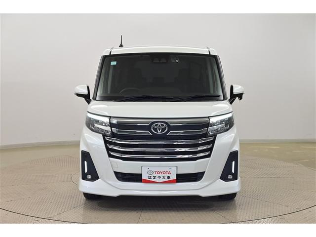 ルーミー カスタムＧ－Ｔ　助手席エアバック　両側オートスライドドア　スマートキープッシュスタート　ＴＶ　ＬＥＤライト　１オーナー　横滑り防止機能　クルコン　点検記録簿　ＥＴＣ付　アルミホイール　キーレス　ドラレコ　セキュリティ（2枚目）